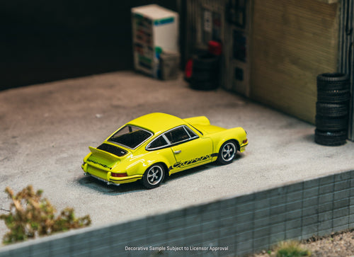 Load image into Gallery viewer, (Pre-order) Tarmac Works 1/64 Porsche 911 Carrera RS 2.7 Lightweight Yellow
