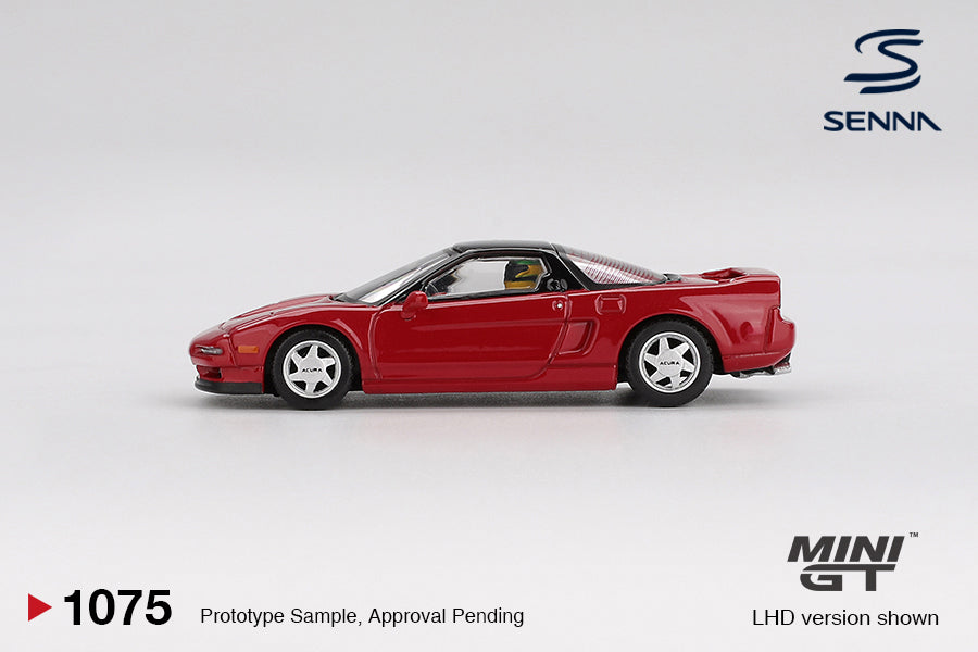 (Pre-order) MINI GT #1075 Honda NS-X Prototype Midship Sports 1989 Ayrton Senna