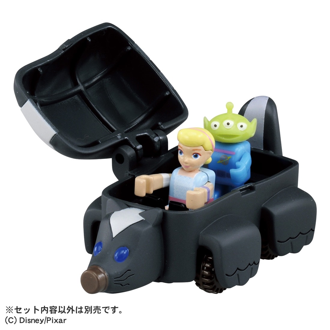 Takara Tomy Dream Tomica Toy Story 5 SP Ride On Bo Peep & Skunk Car