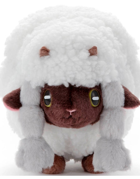 Takara Tomy Pokemon Soft Plush Toy - Basic Wooloo 16cm