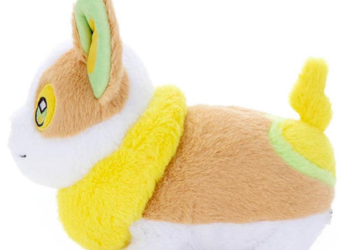 Load image into Gallery viewer, Takara Tomy Pokemon soft plush doll - Kutatta Yamper (S Size)
