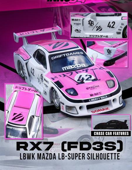 (Pre-order) INNO64 1/64 MAZDA RX7 (FD3S) LB-SUPER SILHOUETTE "DRIFT GAMES 2025"