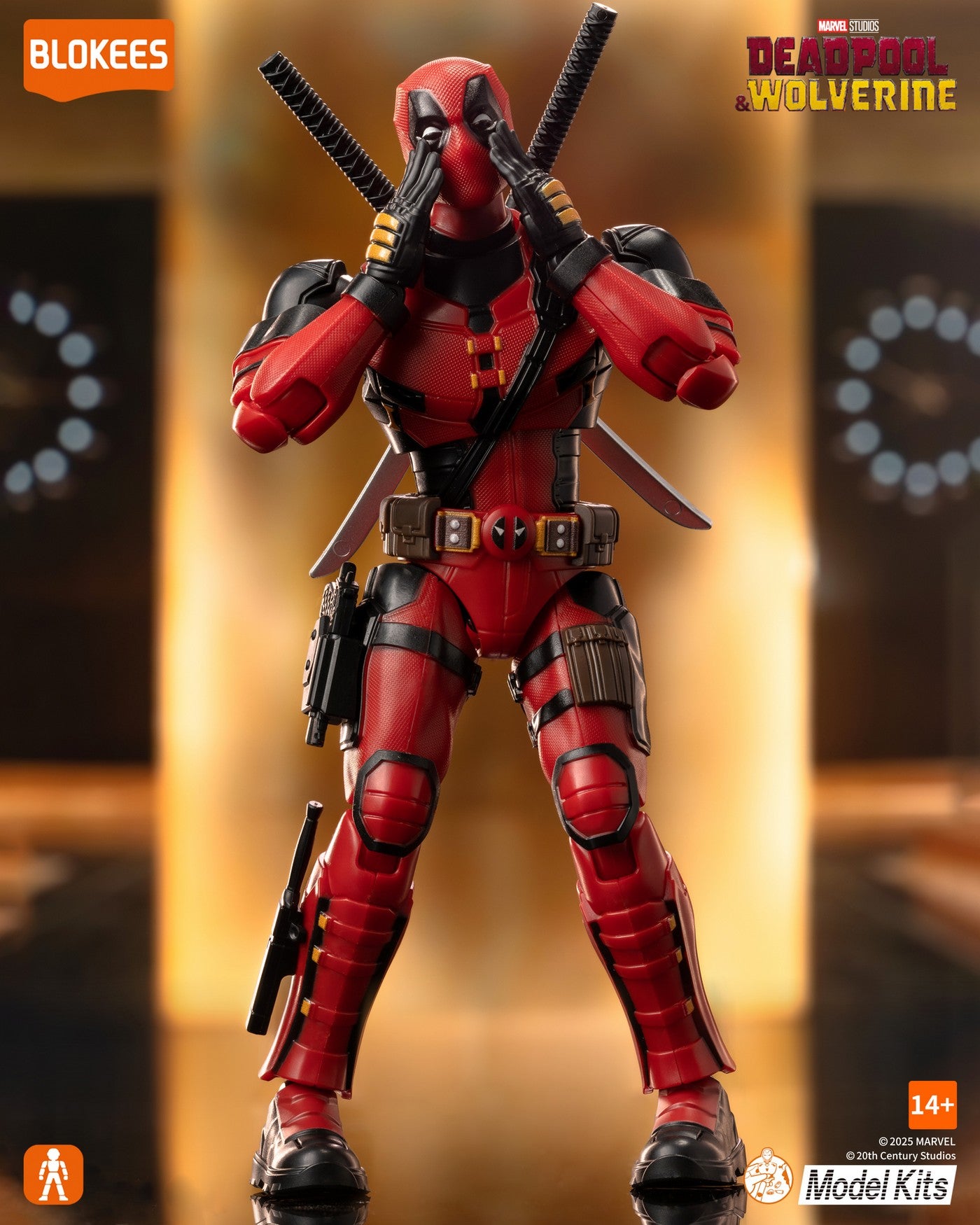 Blokees Marvel Deadpool & Wolverine – SAGA81116  Deadpool Model Kits Figure