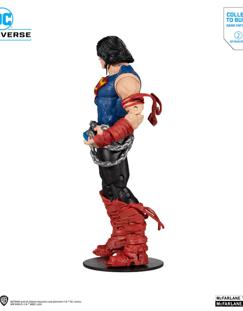 Load image into Gallery viewer, McFarlane Toy DC Death Metal Build-A (Dark Father.)- Superman  7&#39; Action Figure
