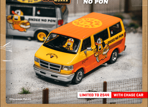 Load image into Gallery viewer, Tarmac Works 1/64 Dodge Van OHIGE no PON Diecast Model Car
