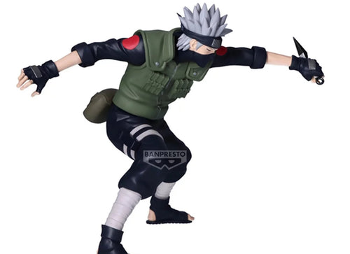 Load image into Gallery viewer, Banpresto NARUTO SHIPPUDEN VIBRATION STARS Hatake Kakashi 14cm figure

