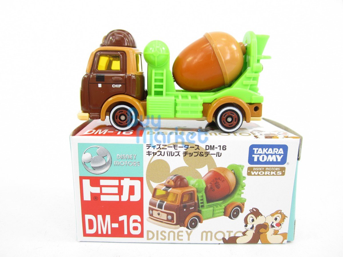 Takara Tomy Tomica Disney Motor Works DM-16 Casplus Chip & Dale Diecast Toy Car