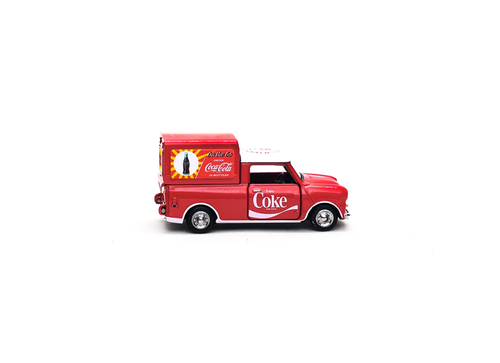 Load image into Gallery viewer, Tiny City Die-cast Model Car - 1/50 Morris Mini Pickup Coca-Cola
