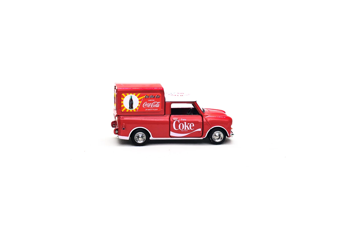 Tiny City Die-cast Model Car - 1/50 Morris Mini Pickup Coca-Cola