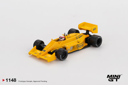 (Pre-order) MINI GT #1148 Lotus 99T #11 Satoru Nakajima  1987 Monaco Grand Prix