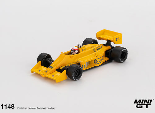 Load image into Gallery viewer, (Pre-order) MINI GT #1148 Lotus 99T #11 Satoru Nakajima  1987 Monaco Grand Prix
