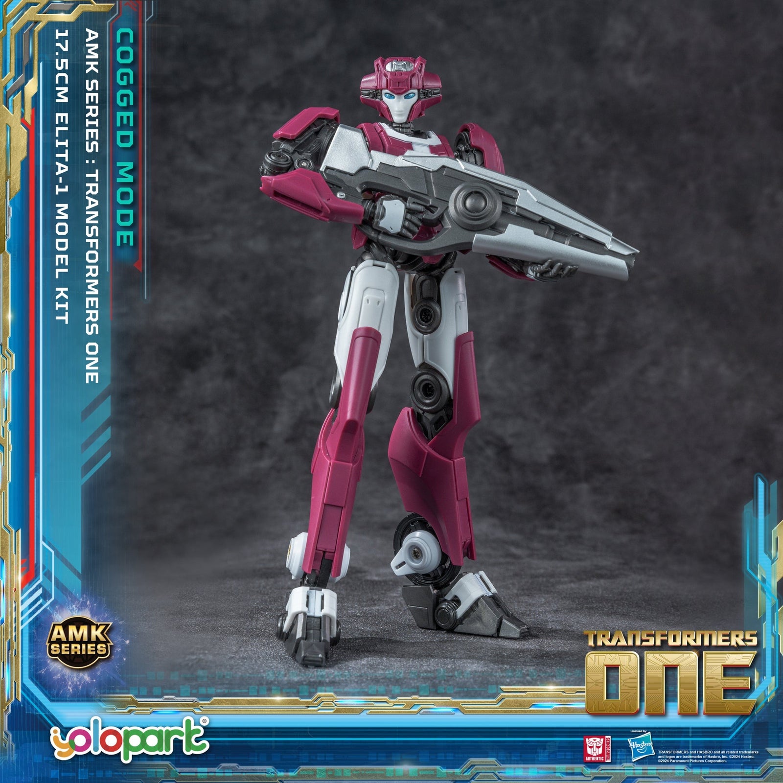 TRANSFORMERS ONE AMK (Cogged Mode) Elita-1 Model Kit