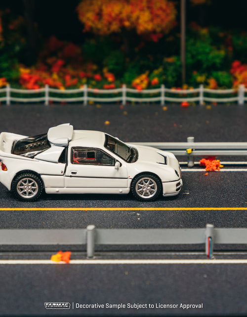 Load image into Gallery viewer, Tarmac Works 1/64 Ford RS200 White Diecast Model Car

