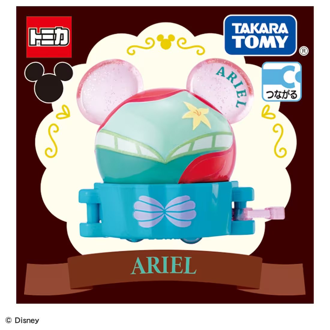 Takara Tomy Dream SP Disney Tomica Parade Sweets Float Ariel