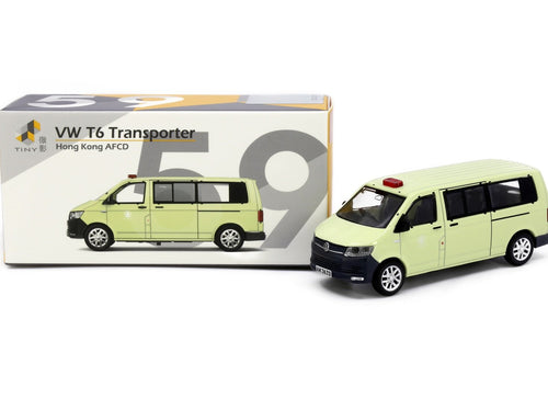 Load image into Gallery viewer, Tiny City 59 Die-cast Model Car - Volkswagen T6 Transporter AFCD
