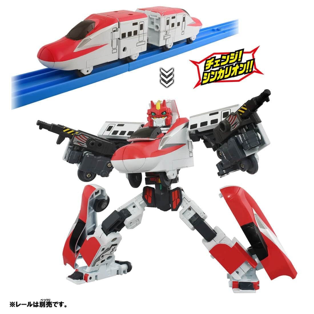 Takara Tomy Shinkansen SGX02 Transforming Robot Shinkalion E6 Komachi Plarail