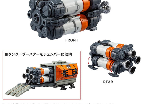 Load image into Gallery viewer, Takara Tomy T-SPARK ZONE Distribution Excl.Diaclone Vehicles Set 8 Space Mission
