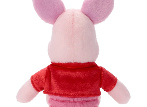 Load image into Gallery viewer, Takara Tomy Arts Disney Winnie the Pooh 100th Annivers. Red Shirt Plush S Piglet
