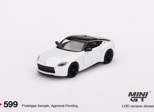 Load image into Gallery viewer, Mini GT #599 Nissan Z Performance 2023 Everest White Model car
