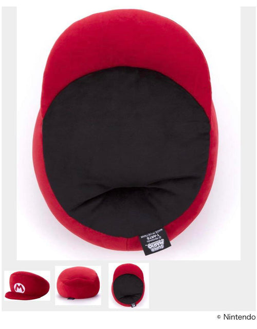 Load image into Gallery viewer, Takara Tomy Mario Soft Plush Toy - Mocchi Game Style Mario&#39;s Hat
