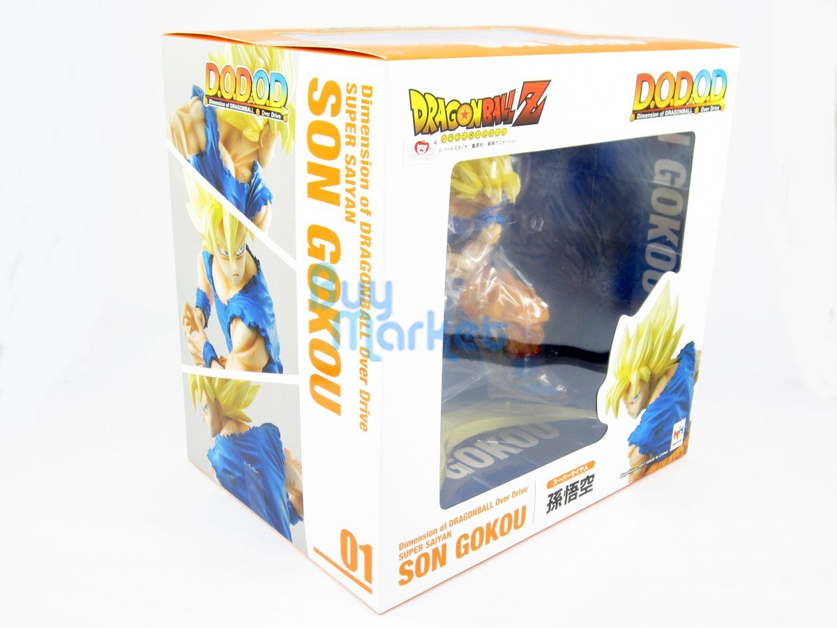 MegaHouse Dimension of Dragonball Z Overdrive: Super Saiyan Son Goku Figure DOD