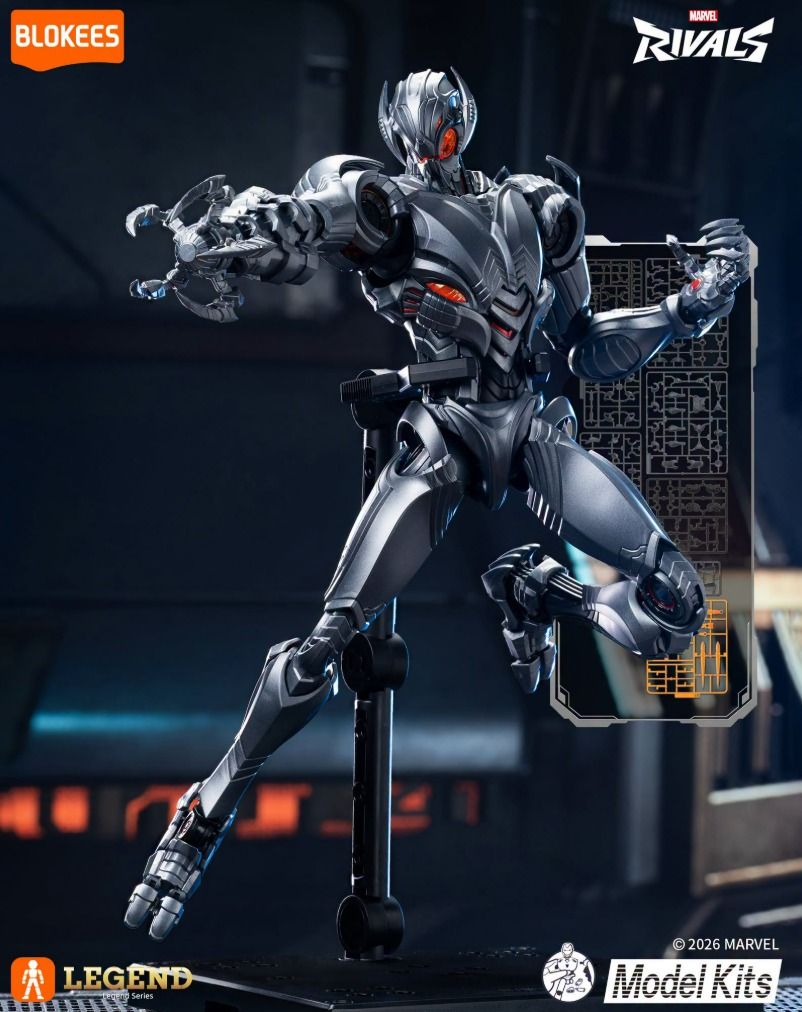 Blokees Marvel Rivals Legend Edition 01 Ultron Action Figure Model Kit
