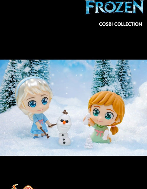 Load image into Gallery viewer, Hot Toys Cosbi Bobble-Head Collection Disney Snow Princess 8 Figure Set Series 2
