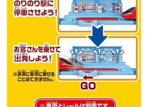 Load image into Gallery viewer, Takara Tomy Plarail Train Accessory - J-25 Plarail Station Norinorieki
