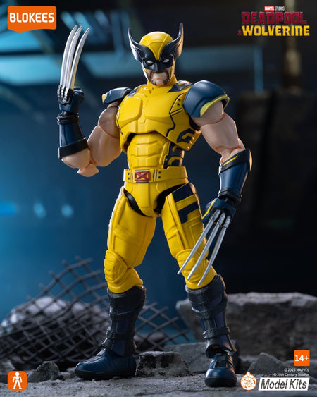 Blokees Marvel Deadpool & Wolverine – SAGA81117 Wolverine Model Kits Figure