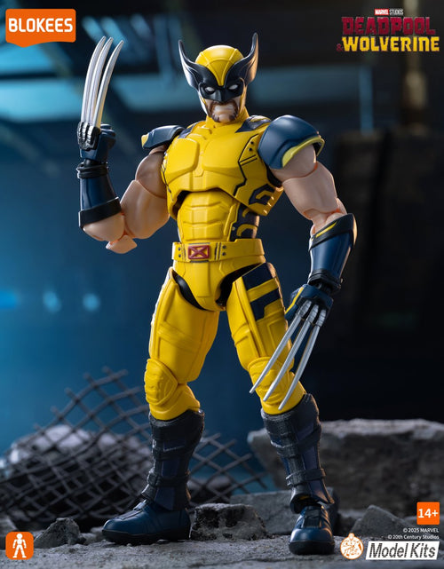 Load image into Gallery viewer, Blokees Marvel Deadpool &amp; Wolverine – SAGA81117 Wolverine Model Kits Figure
