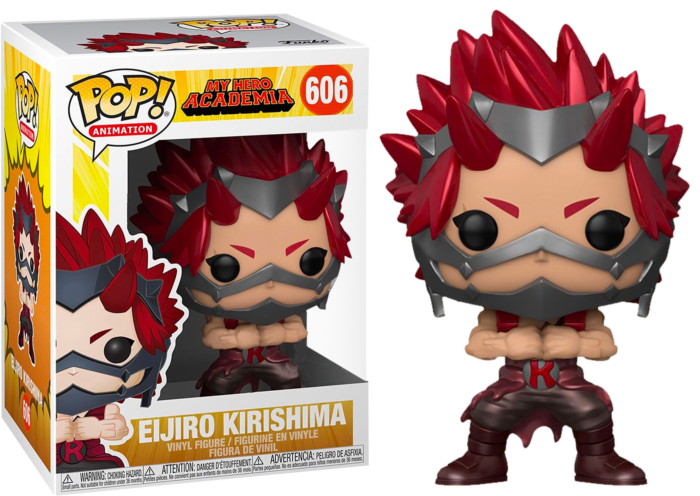 Funko POP Games #606 : My Hero Academia Eijiro Kirishima vinyl figure (metallic)