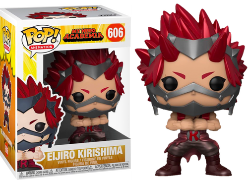 Load image into Gallery viewer, Funko POP Games #606 : My Hero Academia Eijiro Kirishima vinyl figure (metallic)
