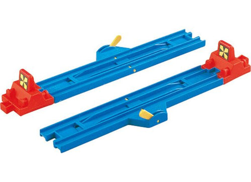 Load image into Gallery viewer, Takara Tomy Tomica Plarail Rail R-08 Stop include 2X Car Stop Rail Japan
