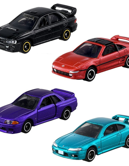 Load image into Gallery viewer, Takara Tomy Tomica Gift Tomica Metallic Color Collection 4 Cars Set
