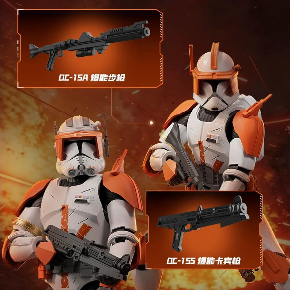 Blokees Star Wars Attack of The Clones Champion Class 10 Clone Commander Cody