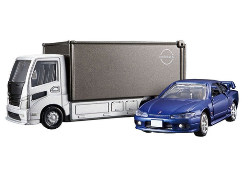 Load image into Gallery viewer, Takara Tomy Tomica Die-cast Car Premium Transporter Nissan Silvia (S15)
