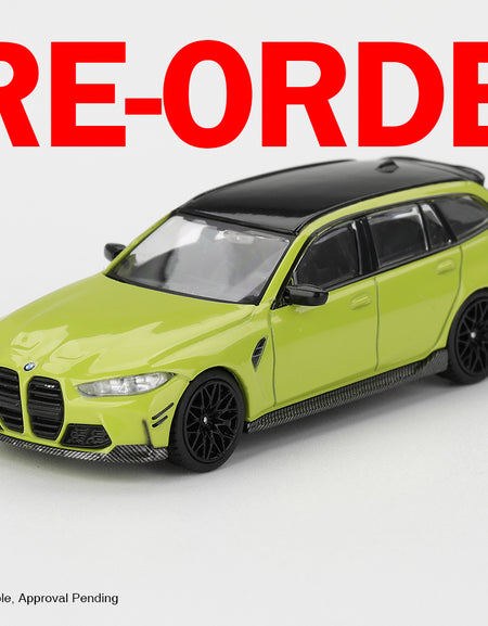 (Pre-order) MINI GT #1102 BMW M3 M Performance Touring Sao Paulo Yellow RHD Car