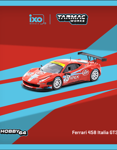 Tarmac Works 1/64 Ferrari 458 Italia GT3 FIA GT3 Europe 2011 D. Brown