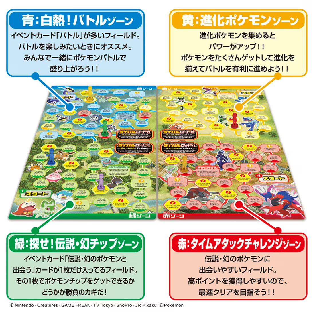 Takara Tomy 	Pokemon Board Game Get Battle Adventure (Board Game) Set
