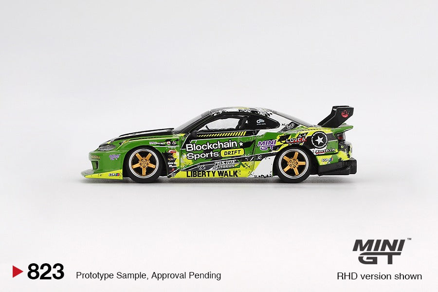 MINI GT 1/64 Nissan LB-Super Silhouette S15 SILVIA #555 V2 2024