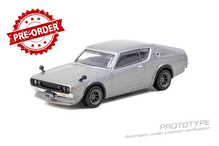 (Pre-order) Tarmac Works 1/64 Nissan Skyline 2000GT-R (KPGC110) Silver