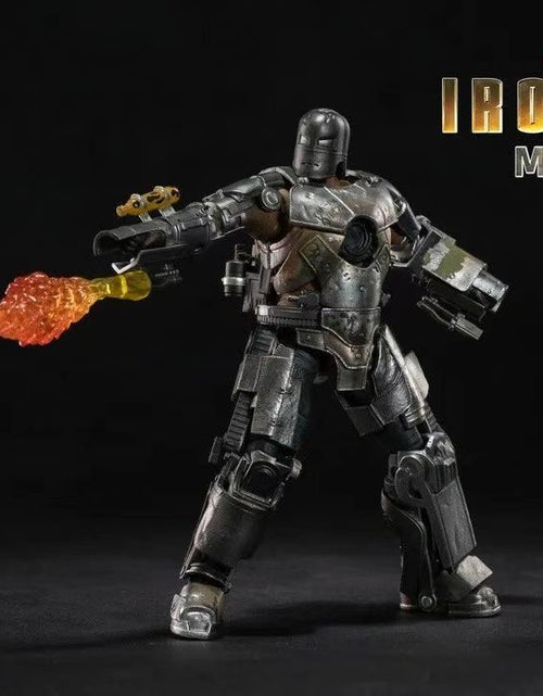 Load image into Gallery viewer, ZD Toys Marvel Avengers 1/10 Iron Man MK1 Action Figure Set
