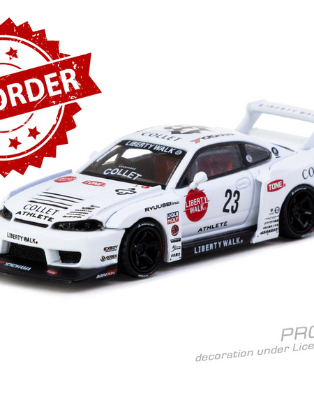 (Pre-order) Tarmac Works 1/64 LB-Super Silhouette Nissan SILVIA (S15) Drift 2025