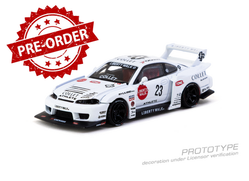 Load image into Gallery viewer, (Pre-order) Tarmac Works 1/64 LB-Super Silhouette Nissan SILVIA (S15) Drift 2025
