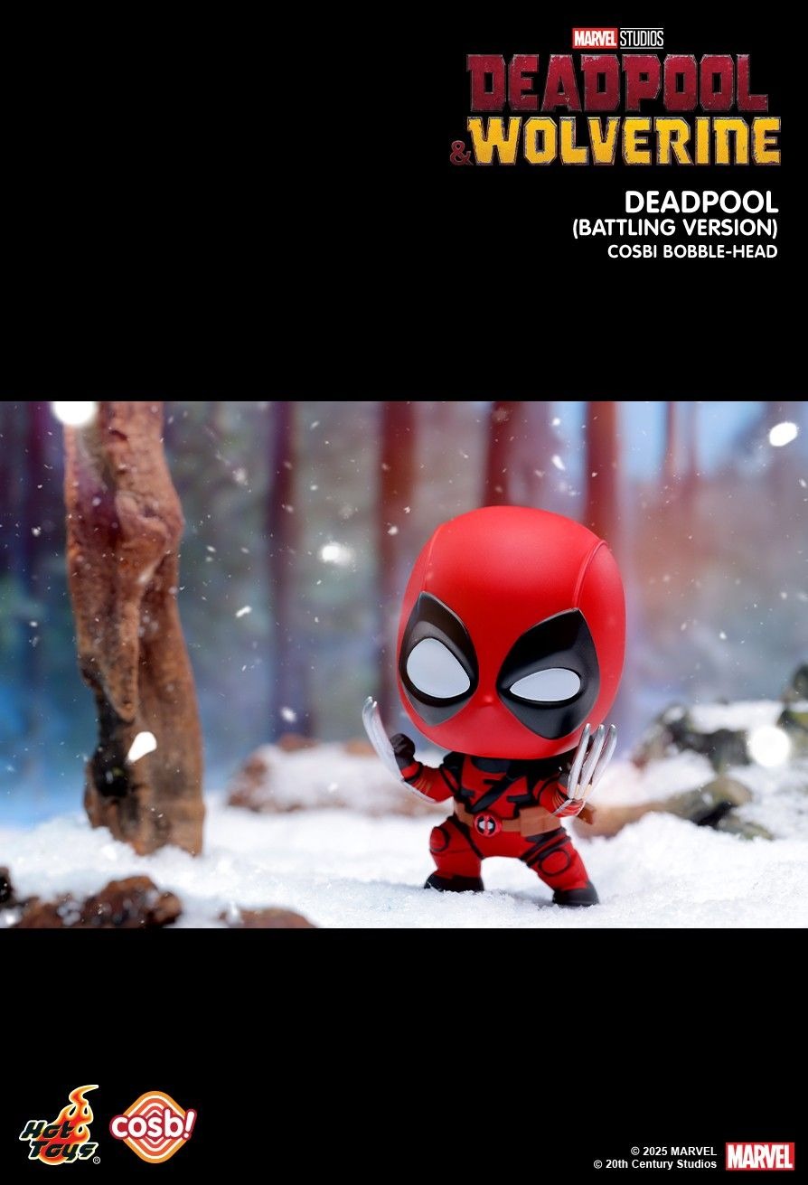 Hot Toys Marvel Deadpool & Wolverine Cosbi Bobble-Head Collection 2 (set of 8)
