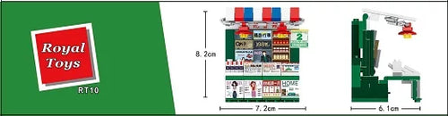 Load image into Gallery viewer, Royal Toys Building Blocks City Story Bricks RT10: News Stall (156 Pcs/Pzs)
