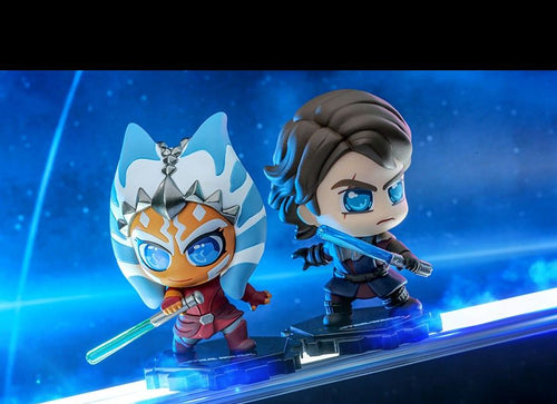 Load image into Gallery viewer, Hot Toys Star Wars: Ahsoka™ Cosbi Bobble-Head Collection Full Set
