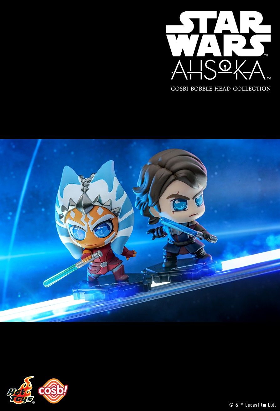 Hot Toys Star Wars: Ahsoka™ Cosbi Bobble-Head Collection Full Set