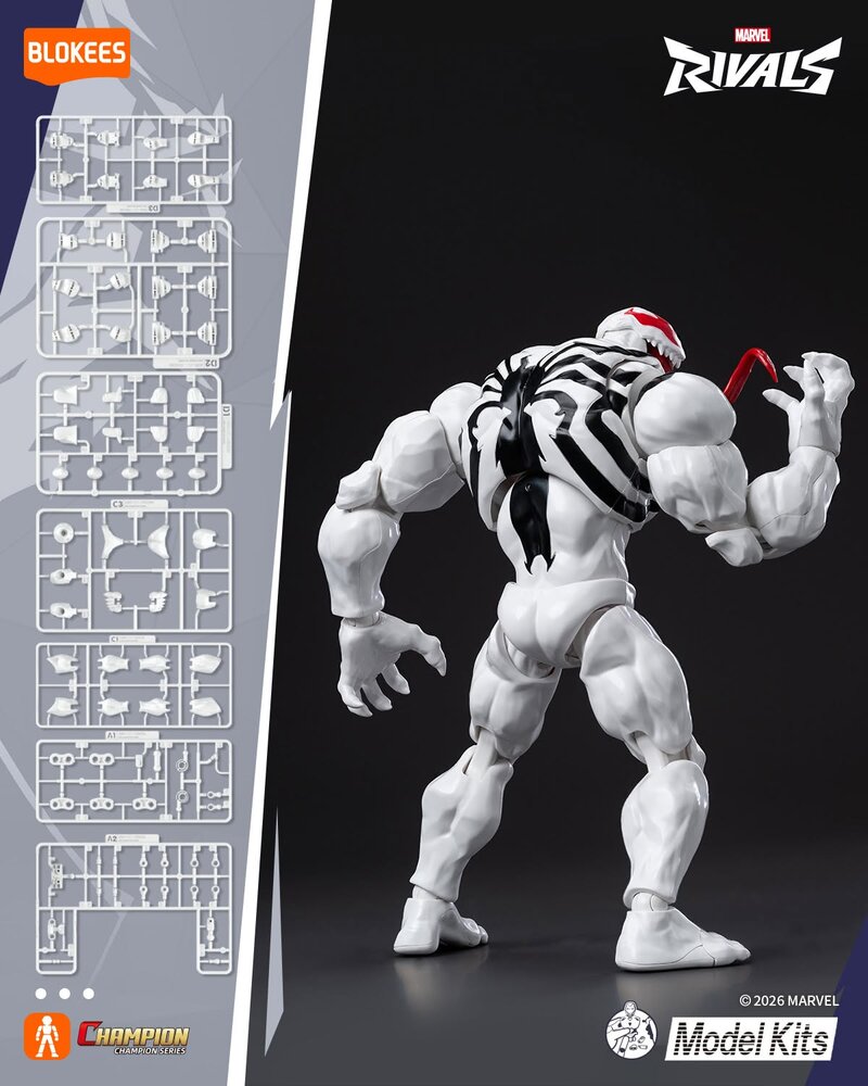 Blokees Marvel Rivals Champion Class 15: Anti-Venom Action Figure Model Kit
