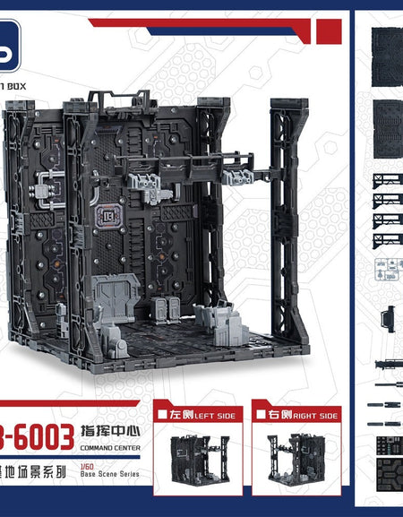 SCENE IN BOX SIB-6003 Command Center Diorama for Action Figures